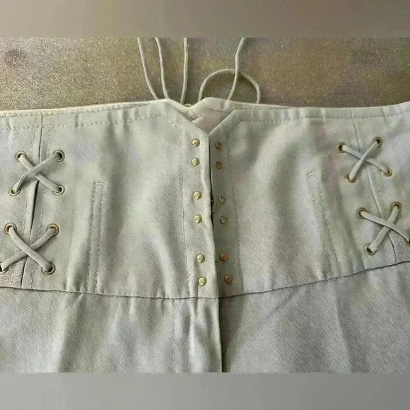 Leifsdottir Women's Mint Green Straight Leg Pants (219) - Picture 8 of 16